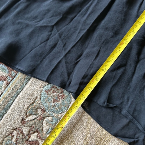 Reformation Butterfly Smooth Georgette Lined Black Dress 4 Wedding MINT $298 - Picture 10 of 14